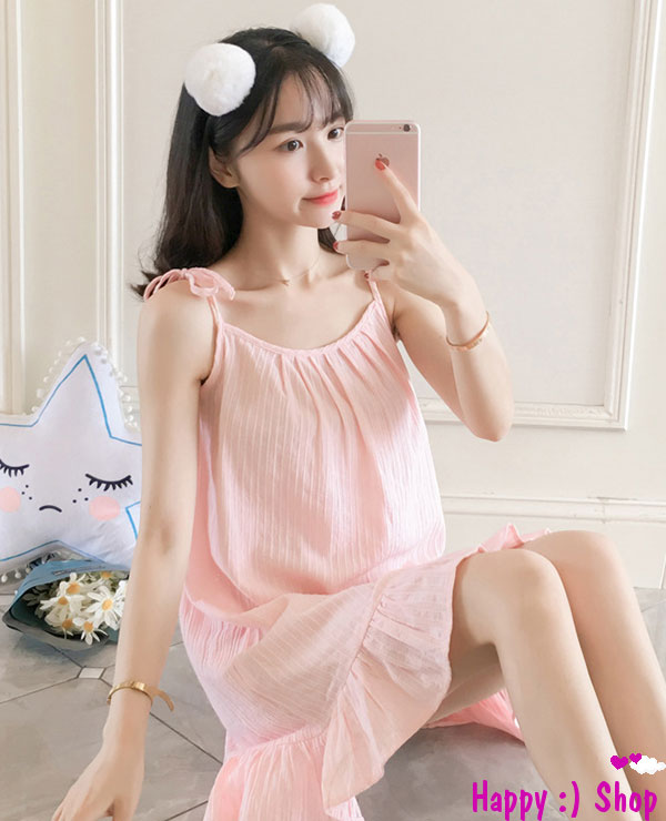 Váy Ngủ 2 dây dáng suông chất thun sữa mềm mát - Đầm bầu mặc nhà họa tiết  ngộ nghĩnh dễ thương V2D88 | Shopee Việt Nam