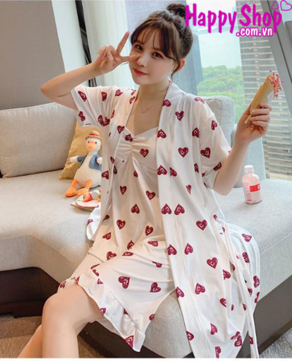 Bộ đồ ngủ pijama nữ dễ thương