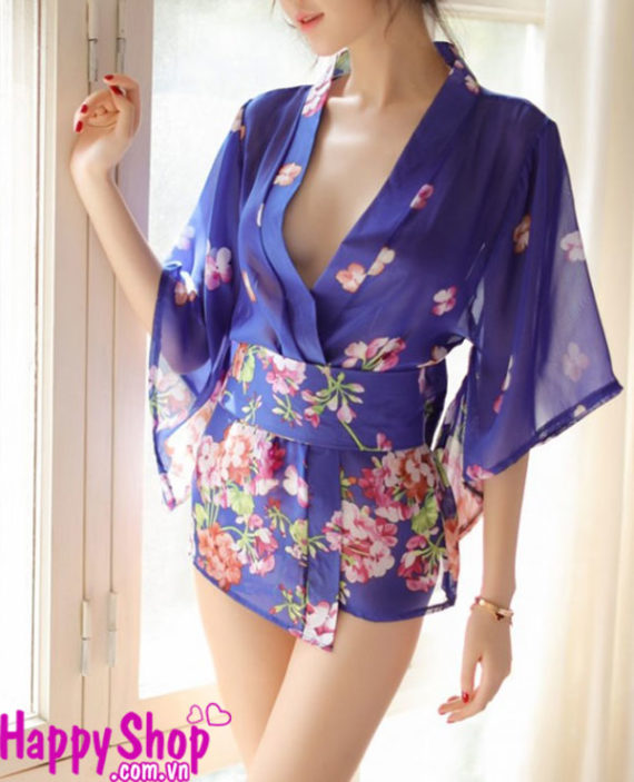 áo ngủ kimono