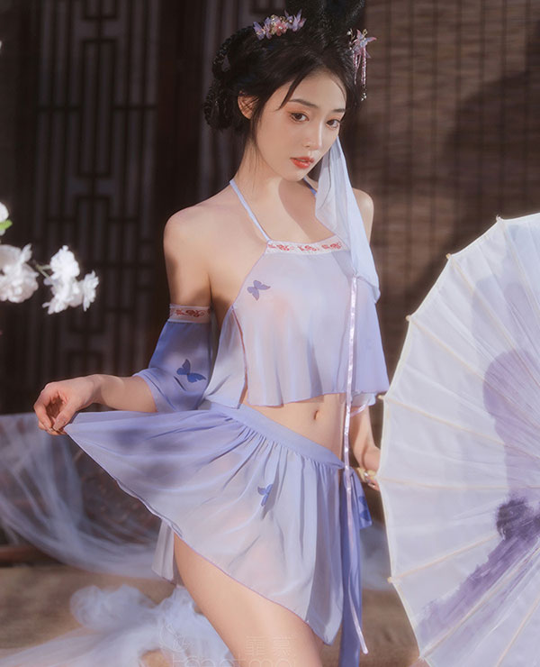 Hán phục Tuyết Trung Liên thời Tống của hãng Hoàng Cung, váy cổ trang trắng  thanh thoát | Shopee Việt Nam